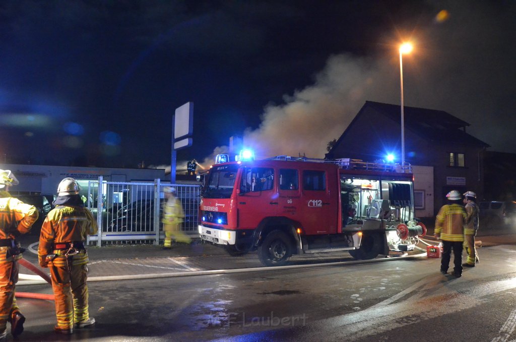 Feuer Schreinerei Wesseling Berzdorf Industriestr P219.JPG - Miklos Laubert